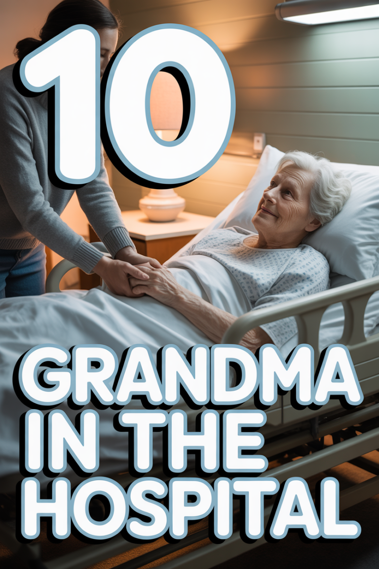 👵 10 Grandma In The Hospital