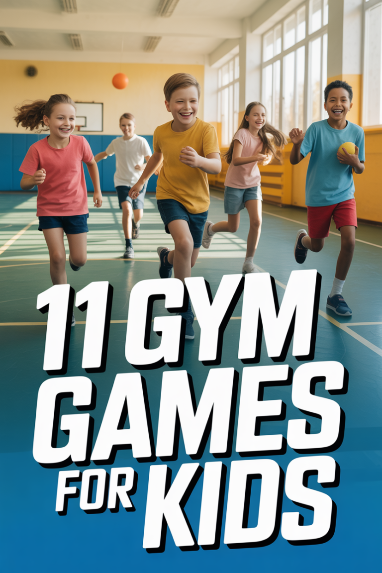 🏀 11 Gym Games For Kids