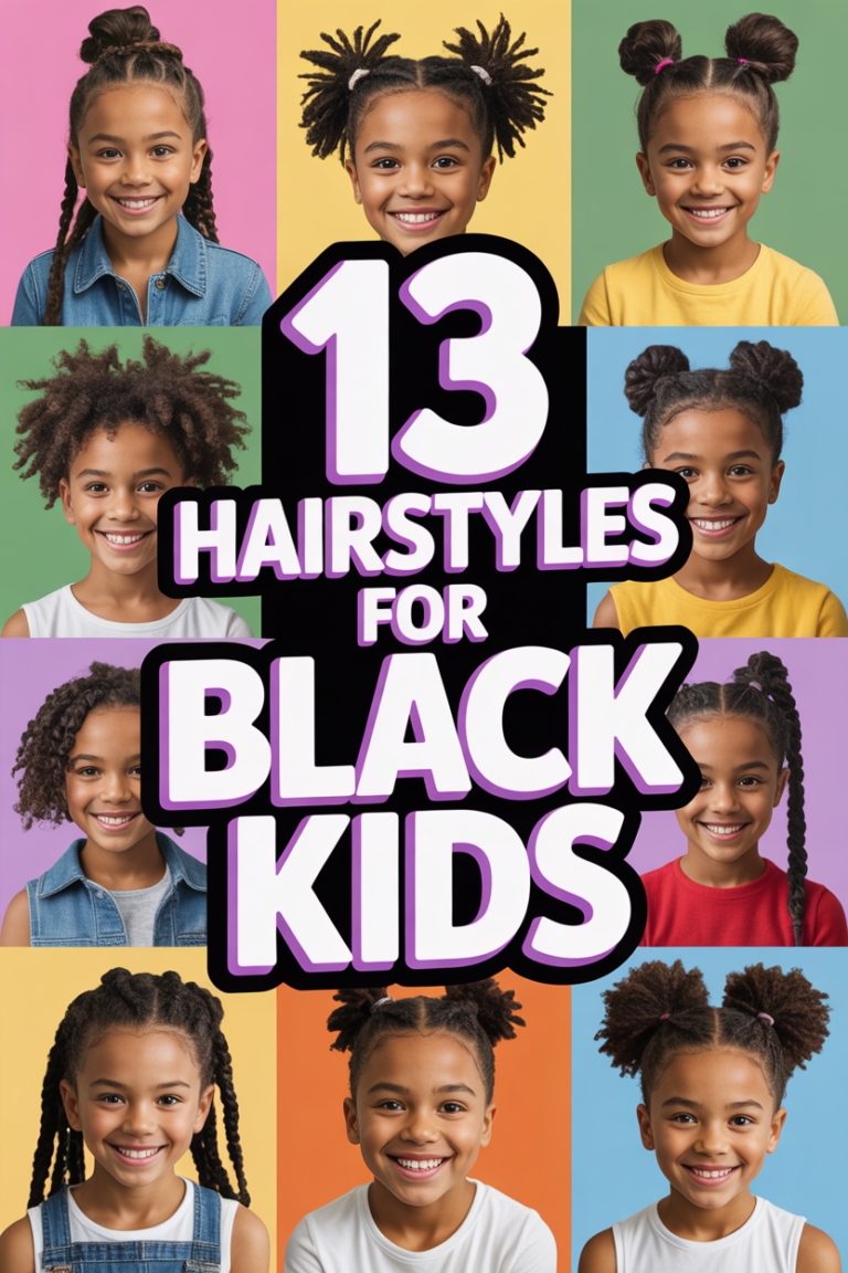 👧🏾 13 Hairstyles For Black Kids