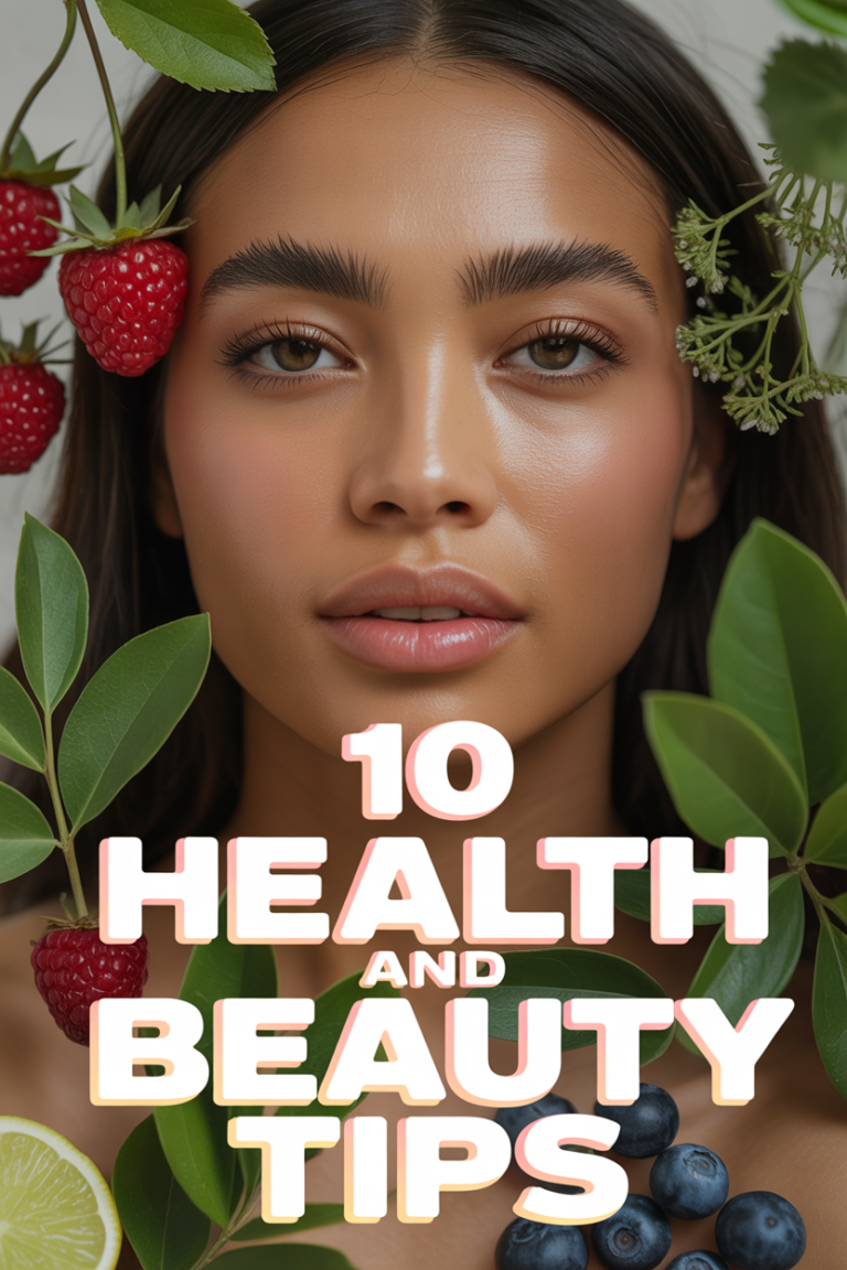 ✨ 10 Health And Beauty Tips