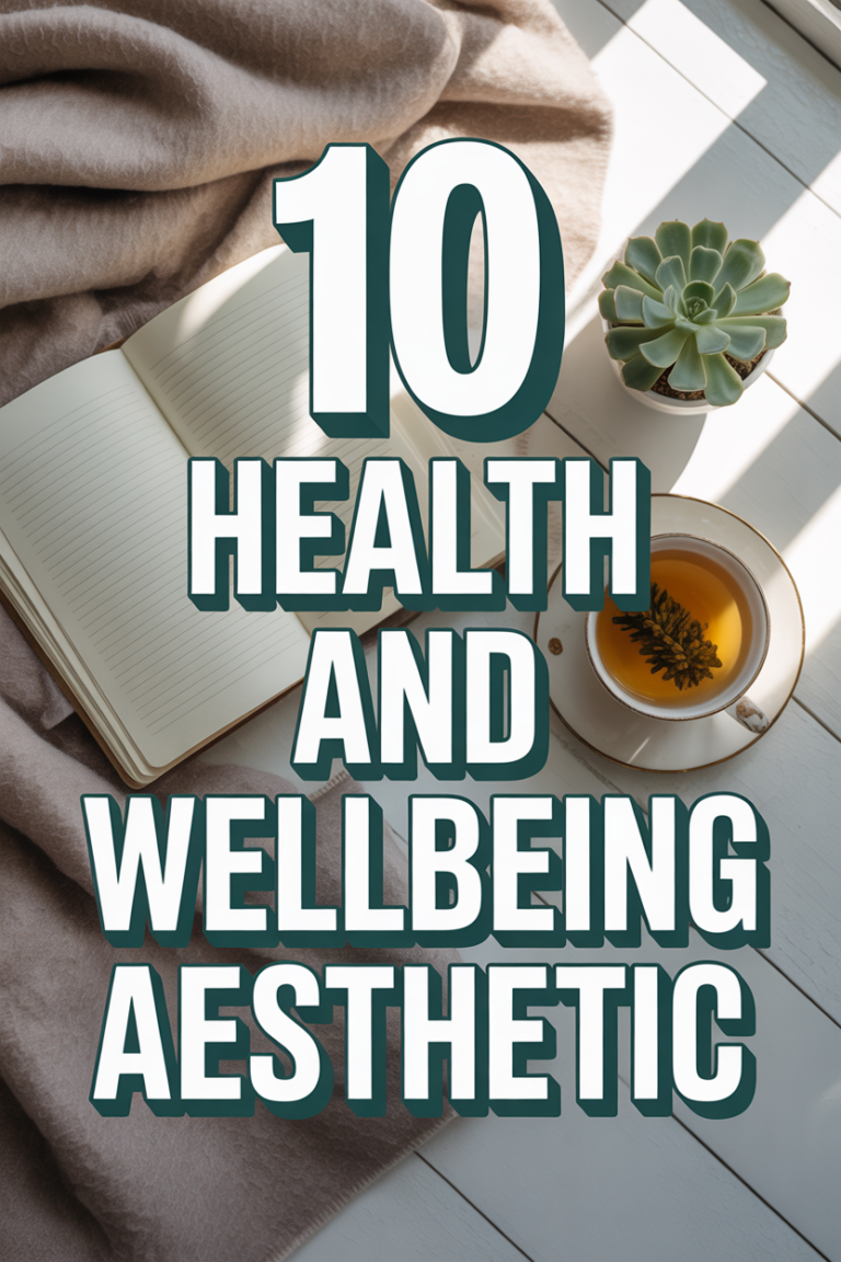 🌱 10 Health And Wellbeing Aesthetic