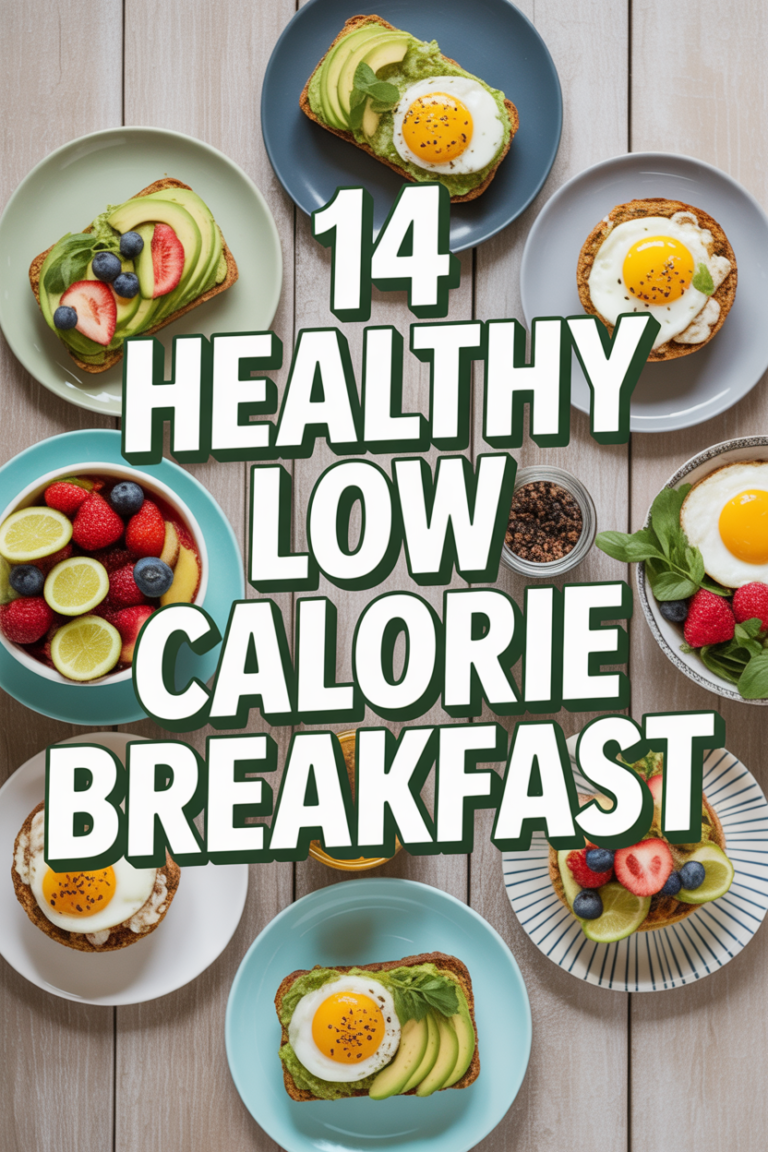 🍳 14 Healthy Low Calorie Breakfast