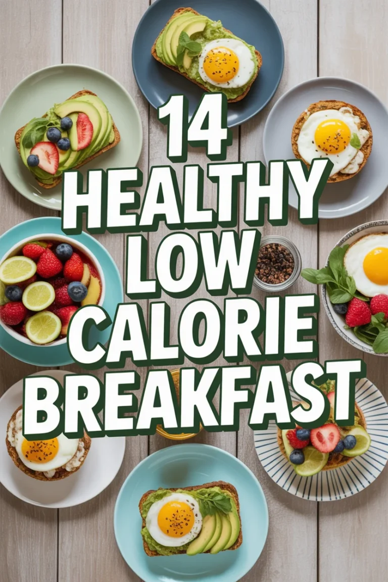 🍳 14 Healthy Low Calorie Breakfast