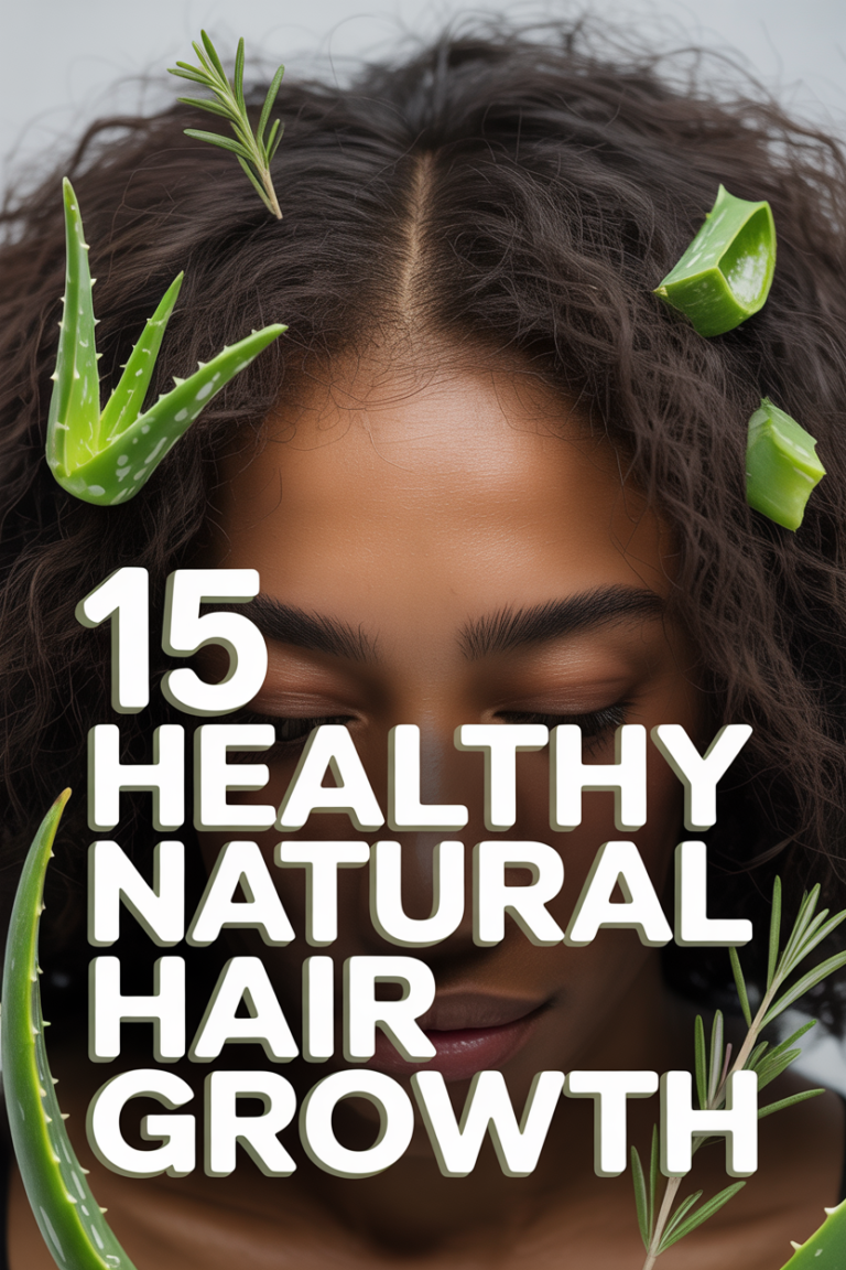 🌱 15 Healthy Natural Hair Growth