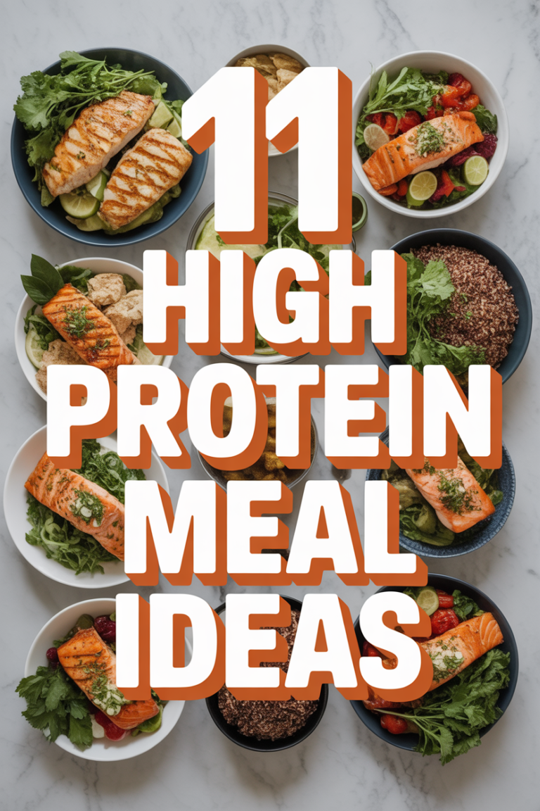 🍳 11 High Protein Meal Ideas