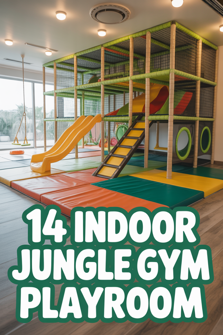 🤸 14 Indoor Jungle Gym Playroom
