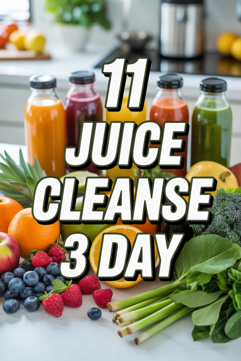 🍹 11 Juice Cleanse 3 Day