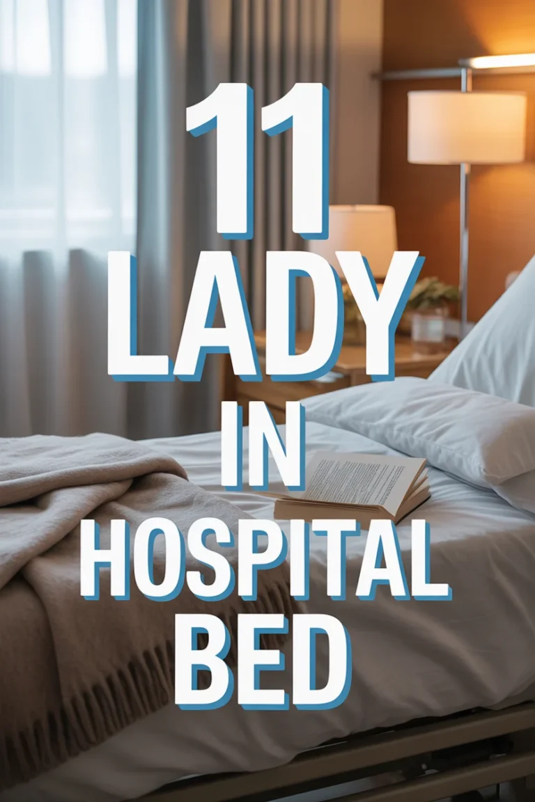 🌸 11 Lady In Hospital Bed