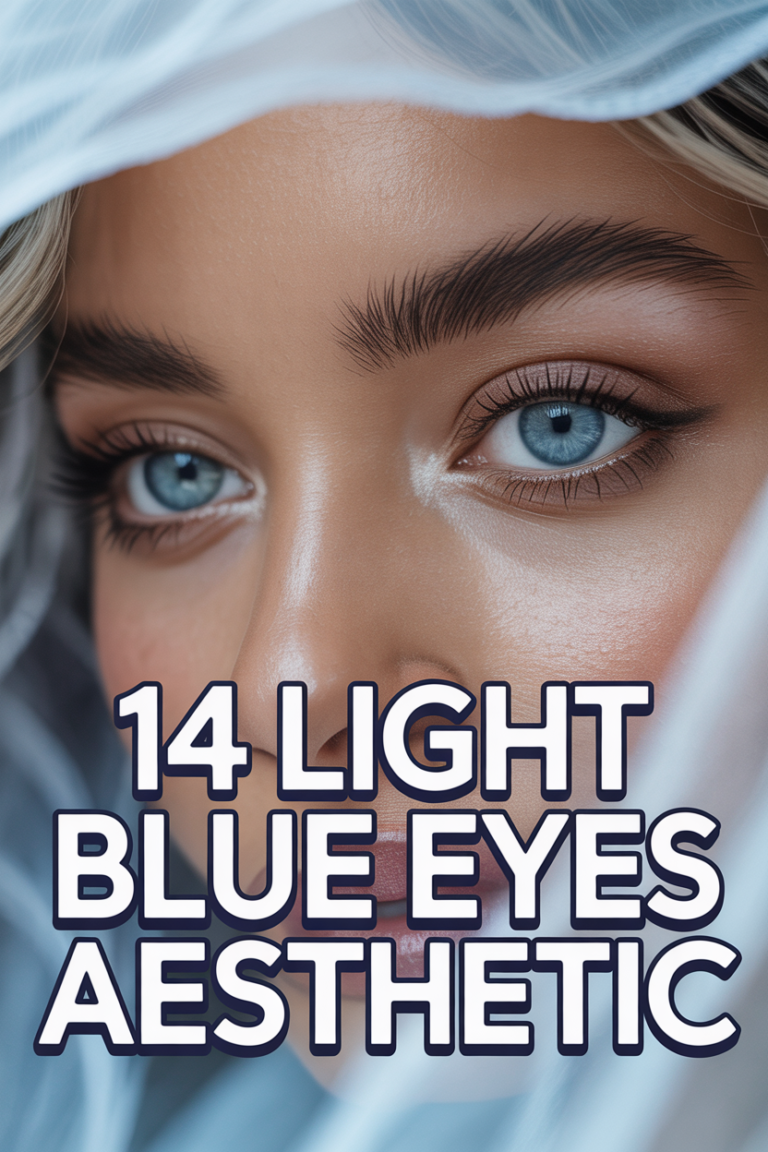 💙 14 Light Blue Eyes Aesthetic