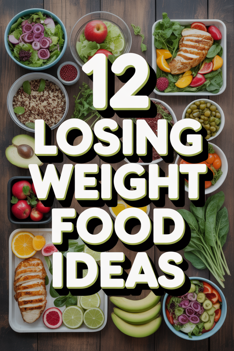 🥑 12 Losing Weight Food Ideas