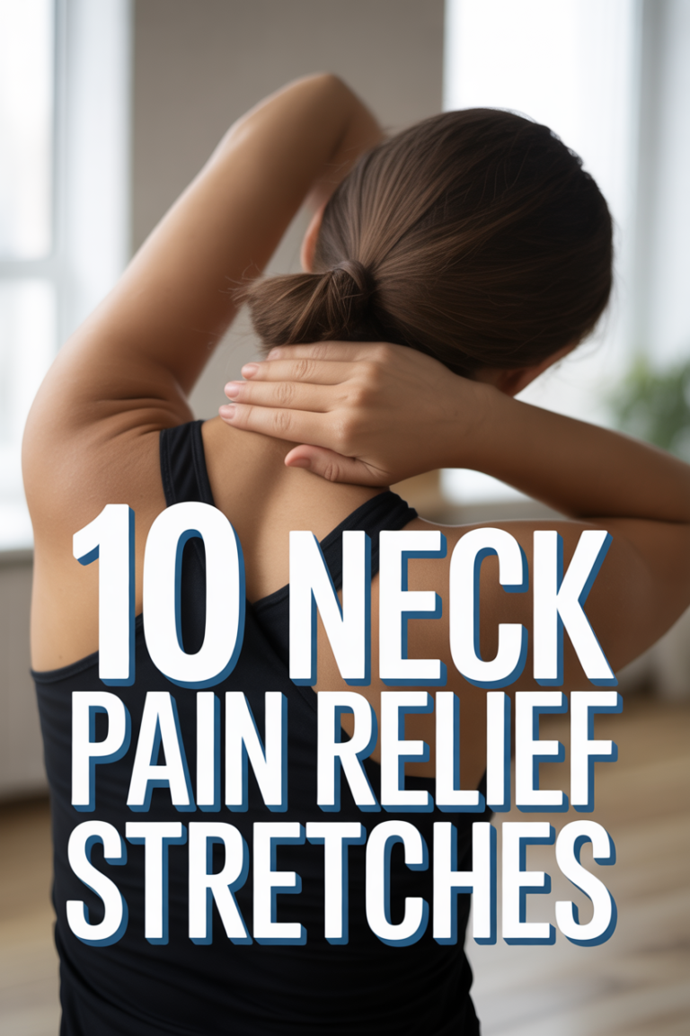 💤 10 Neck Pain Relief Stretches