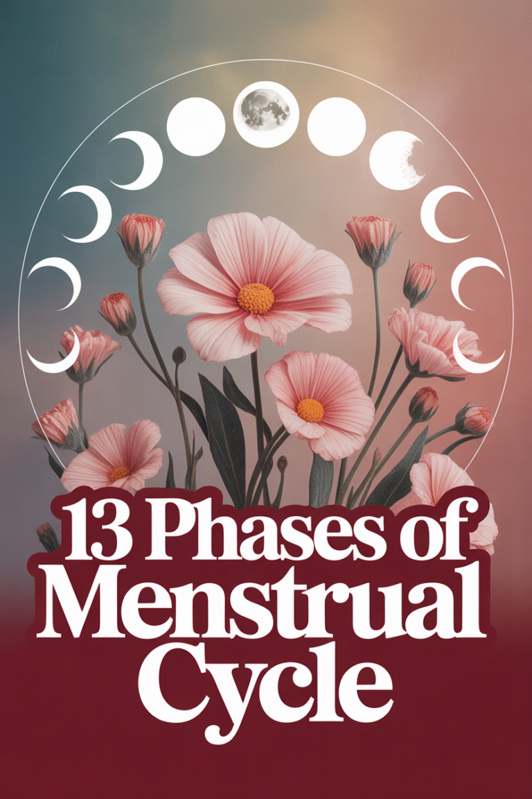 🩸 13 Phases Of Menstrual Cycle