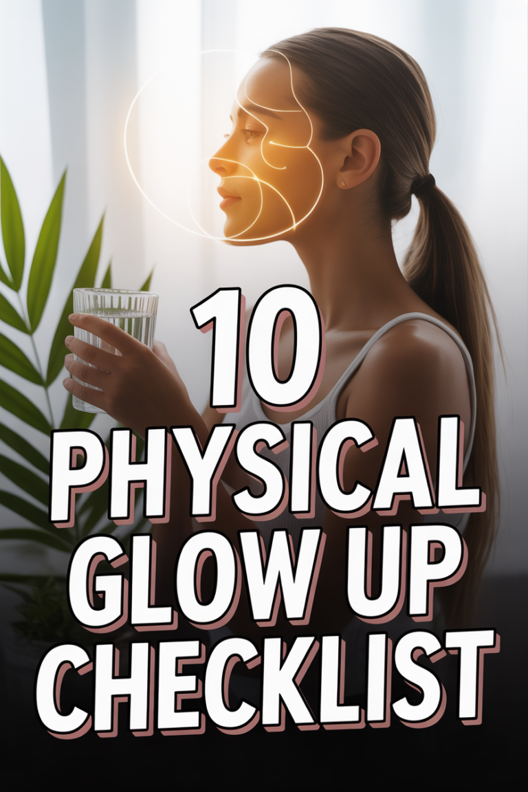 ✨ 10 Physical Glow Up Checklist