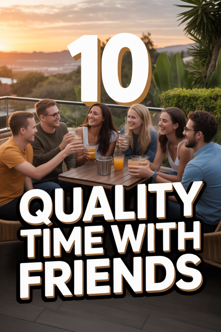 🥂 10 Quality Time With Friends