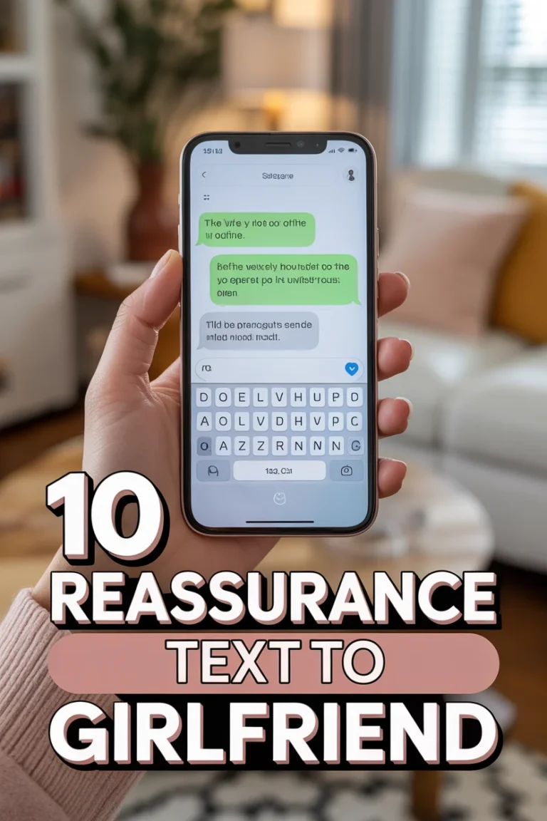 ❤️ 10 Reassurance Text To Girlfriend
