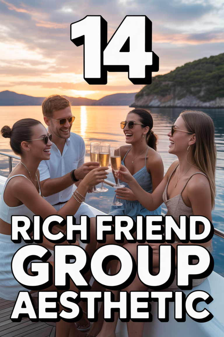 💵 14 Rich Friend Group Aesthetic