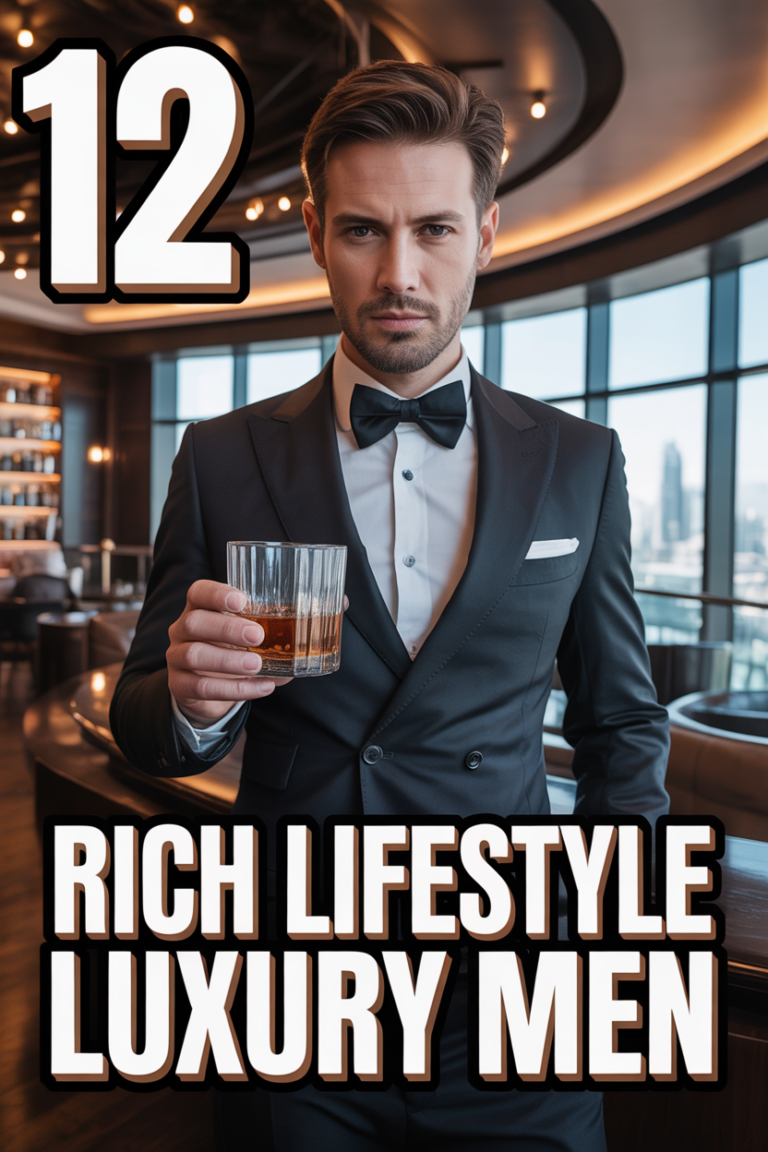 🥃 12 Rich Lifestyle Luxury Men