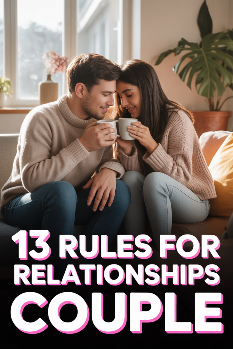 💖 13 Rules For Relationships Couple