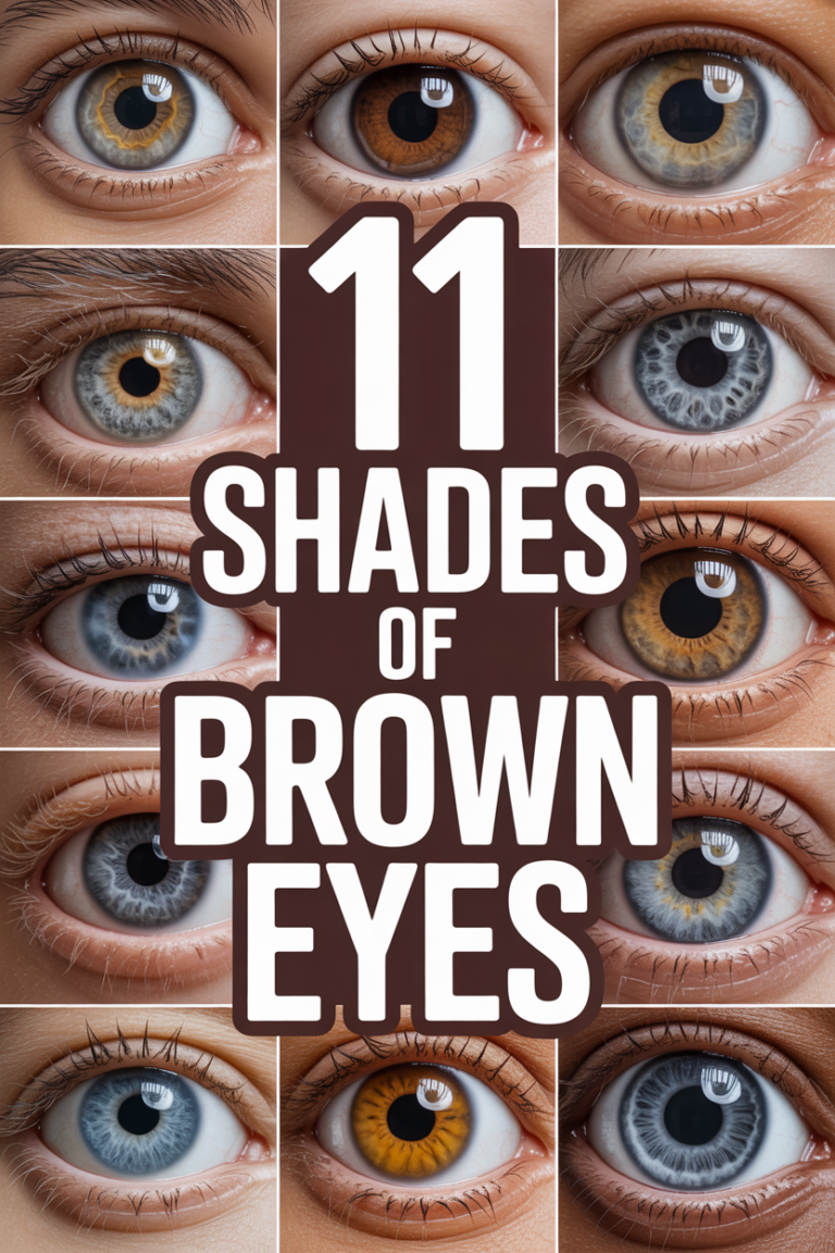🤎 11 Shades Of Brown Eyes