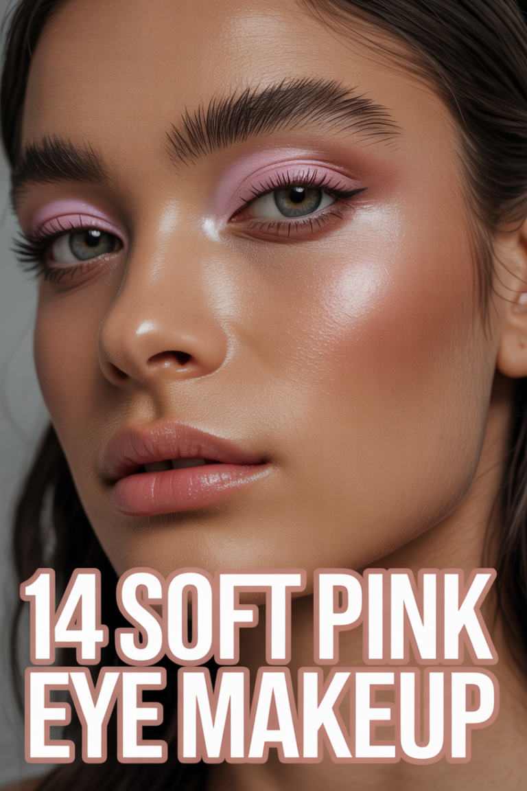🌸 14 Soft Pink Eye Makeup