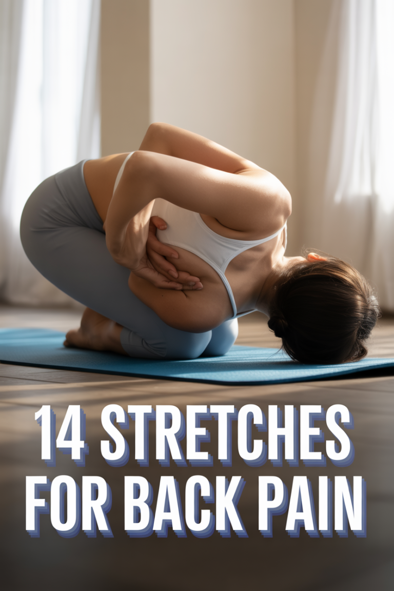 💪 14 Stretches For Back Pain