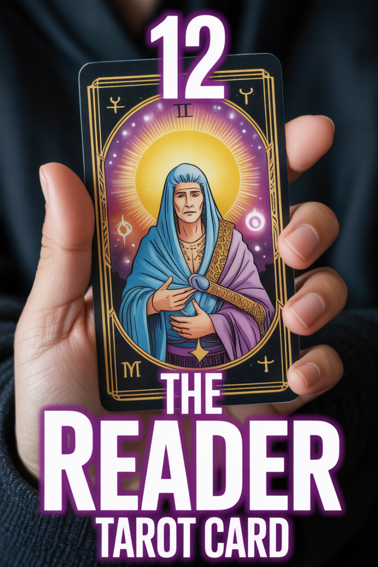 🔮 12 The Reader Tarot Card