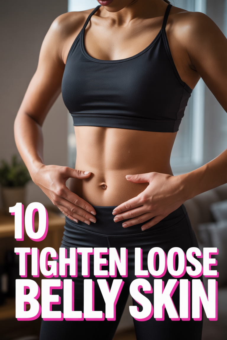 💪 10 Tighten Loose Belly Skin