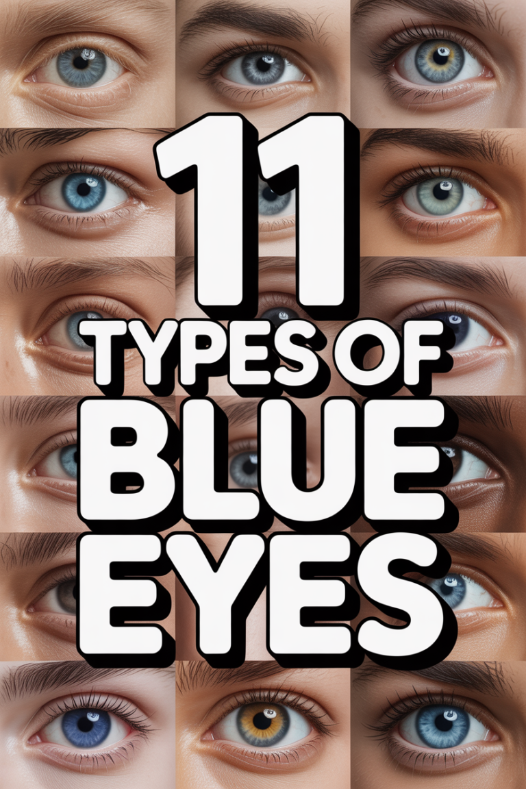 👁️ 11 Types Of Blue Eyes