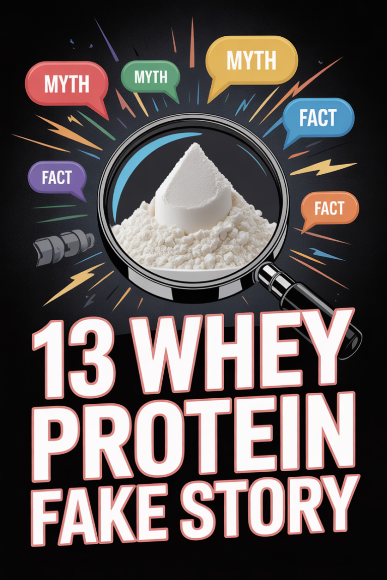 🚫 13 Whey Protein Fake Story