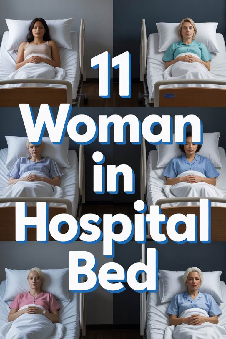 🛌 11 Woman In Hospital Bed