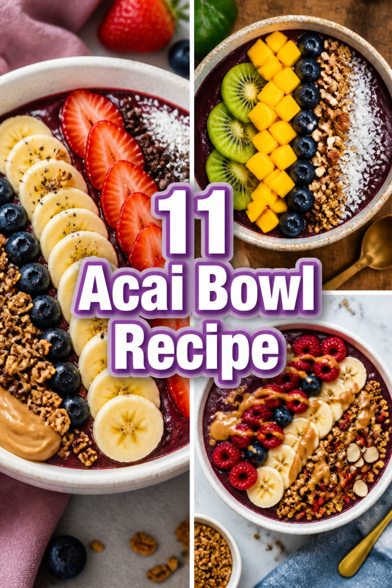 🥣 11 Acai Bowl Recipe