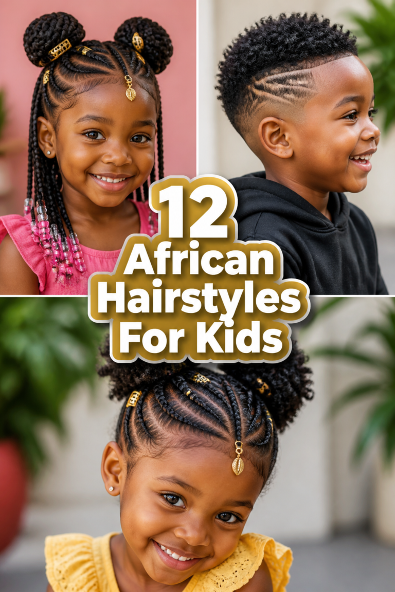 👧🏾 12 African Hairstyles For Kids