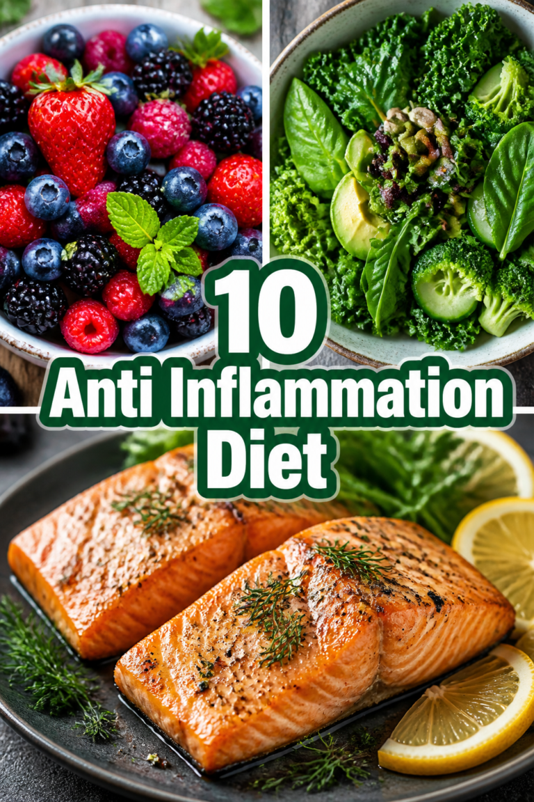 🌱 10 Anti Inflammation Diet