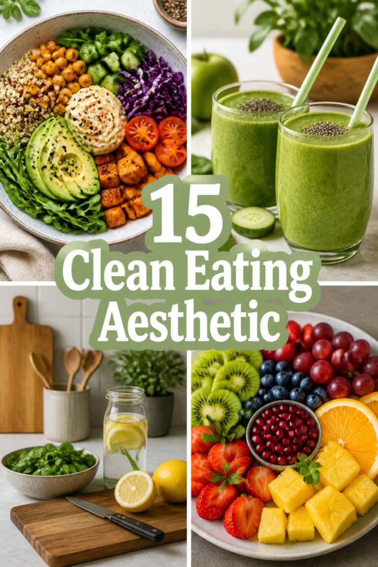 🥗 15 Clean Eating Aesthetic