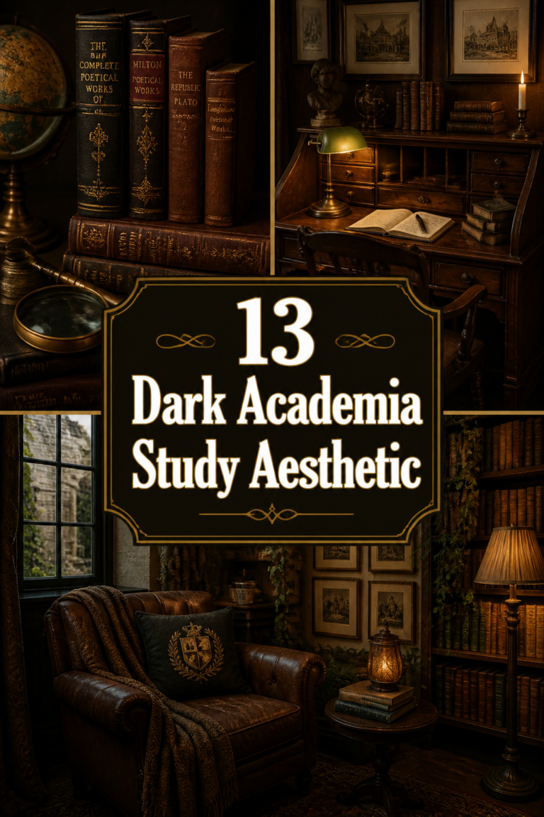 🦉 13 Dark Academia Study Aesthetic