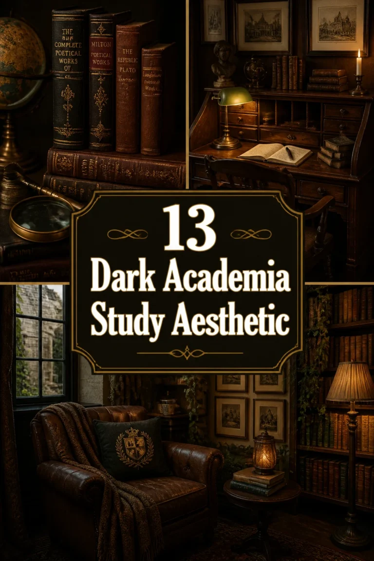 🦉 13 Dark Academia Study Aesthetic