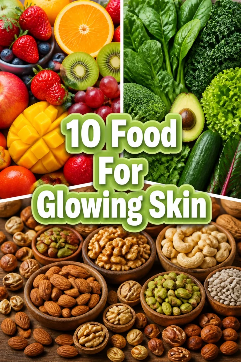 ✨ 10 Food For Glowing Skin