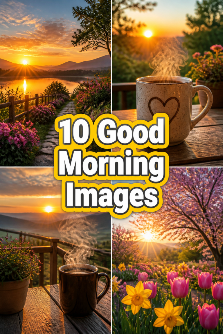 ☀️ 10 Good Morning Images