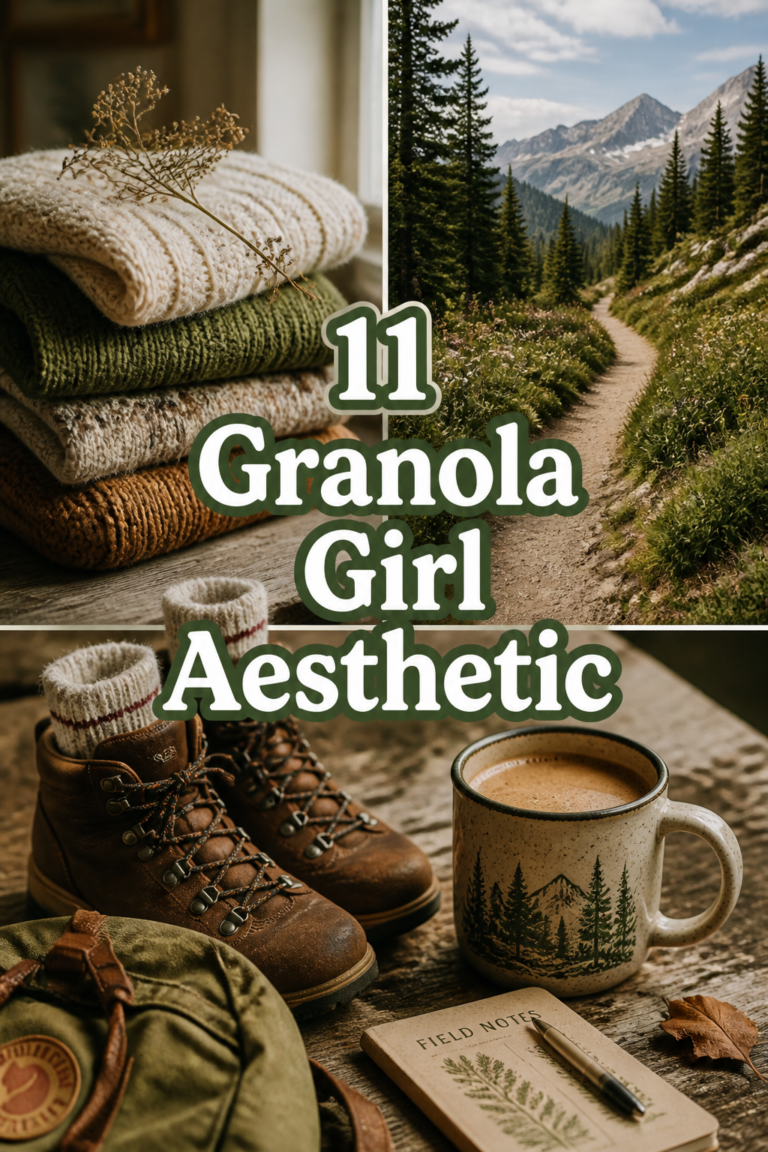 🌿 11 Granola Girl Aesthetic