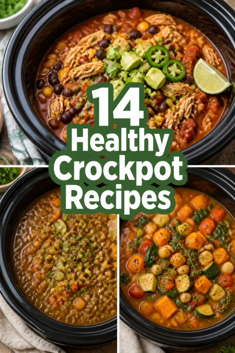 🍲 14 Healthy Crockpot Recipes