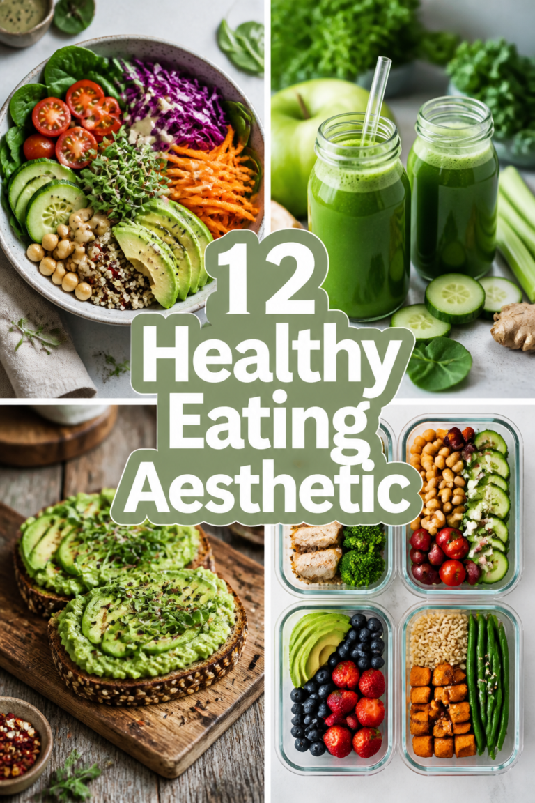 🥗 12 Healthy Eating Aesthetic