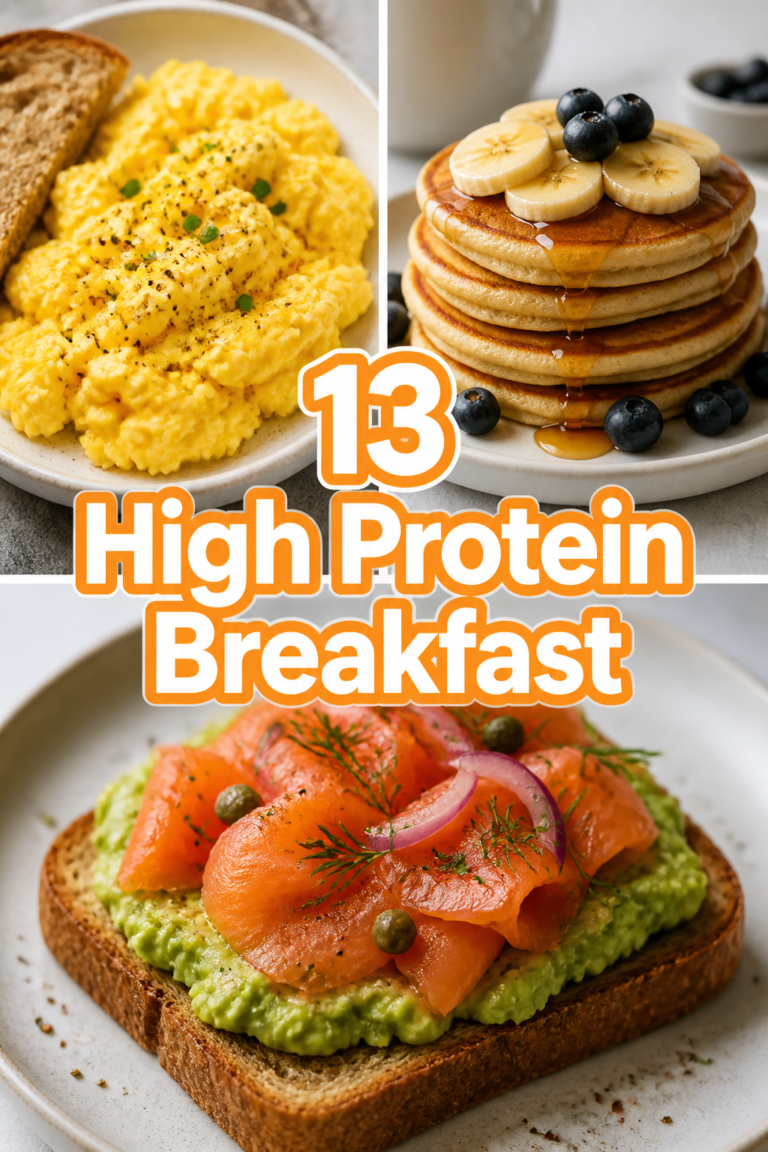 🍳 13 High Protein Breakfast