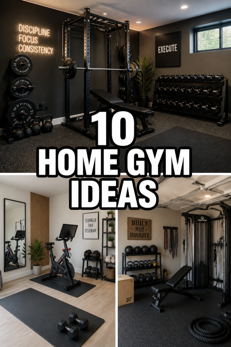 💪 10 Home Gym Ideas
