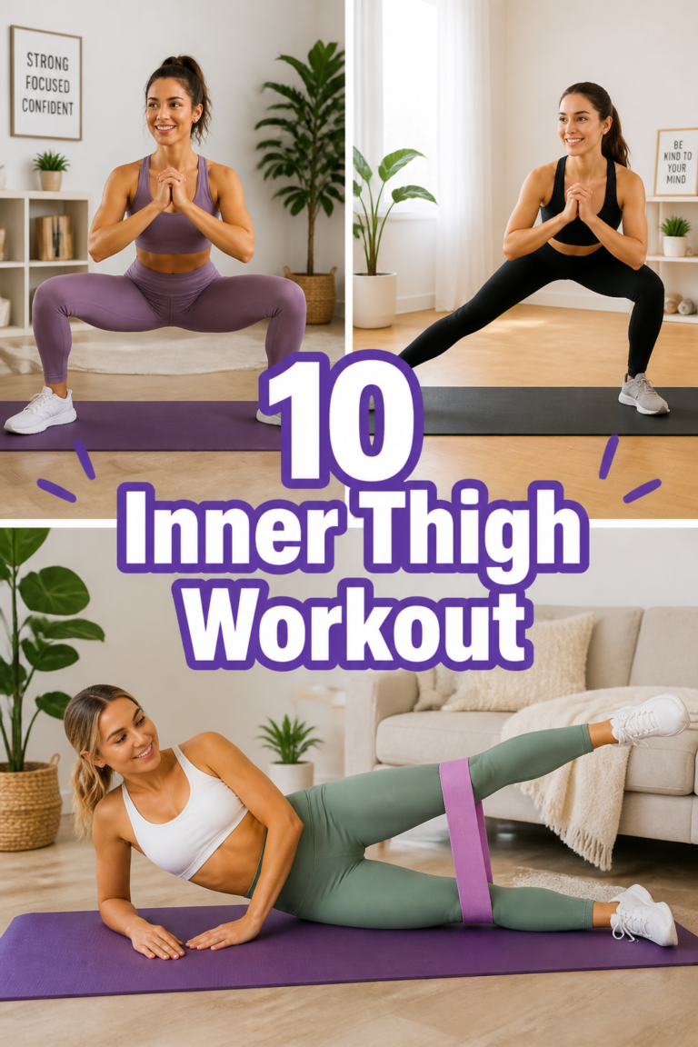 💪 10 Inner Thigh Workout