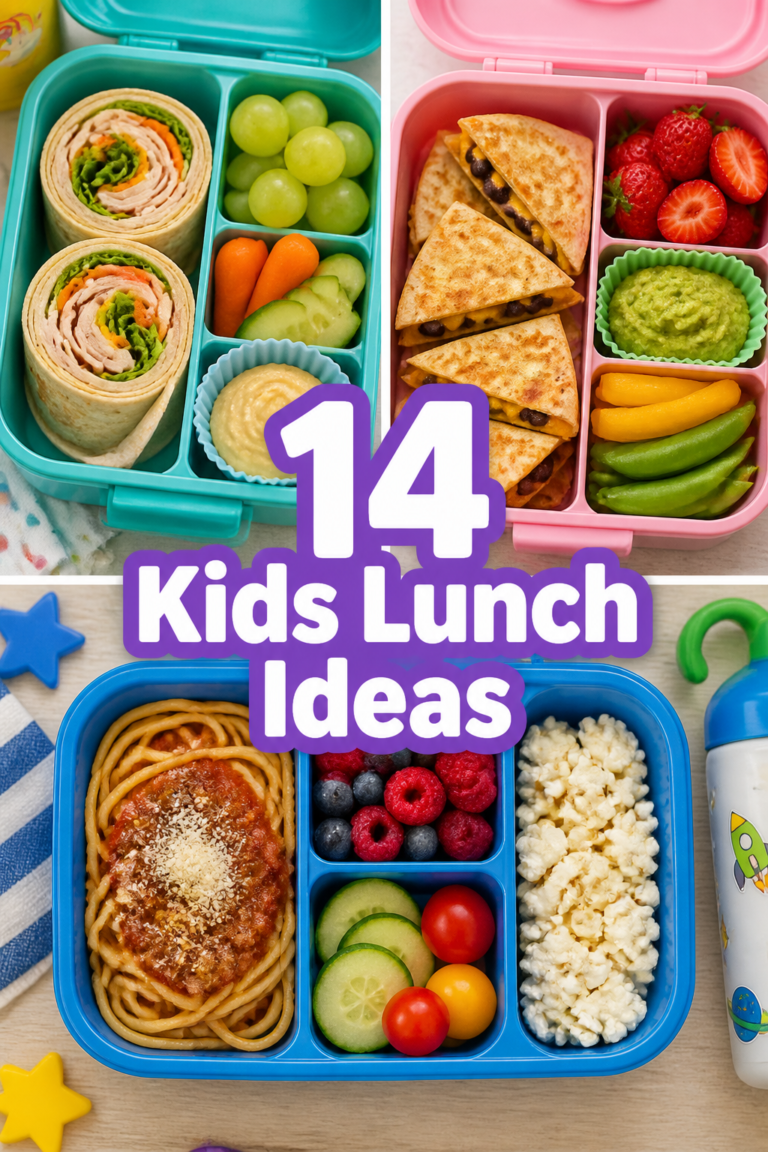 🍱 14 Kids Lunch Ideas