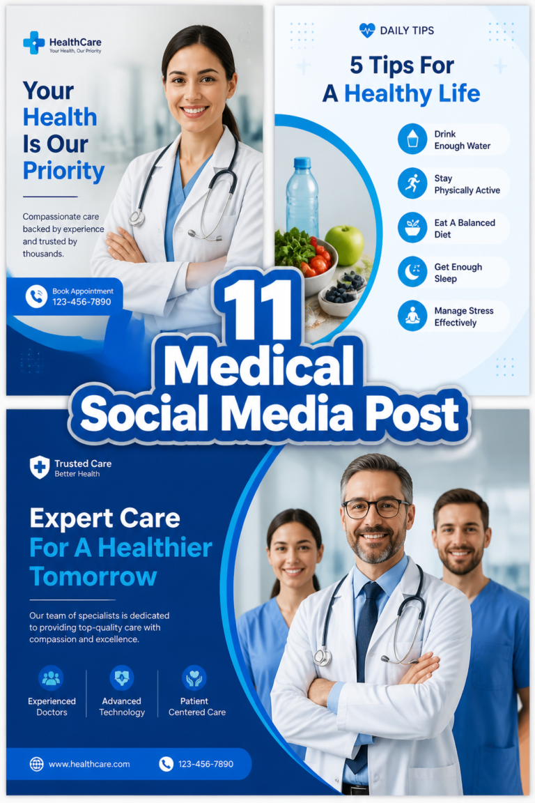 🩺 11 Medical Social Media Post