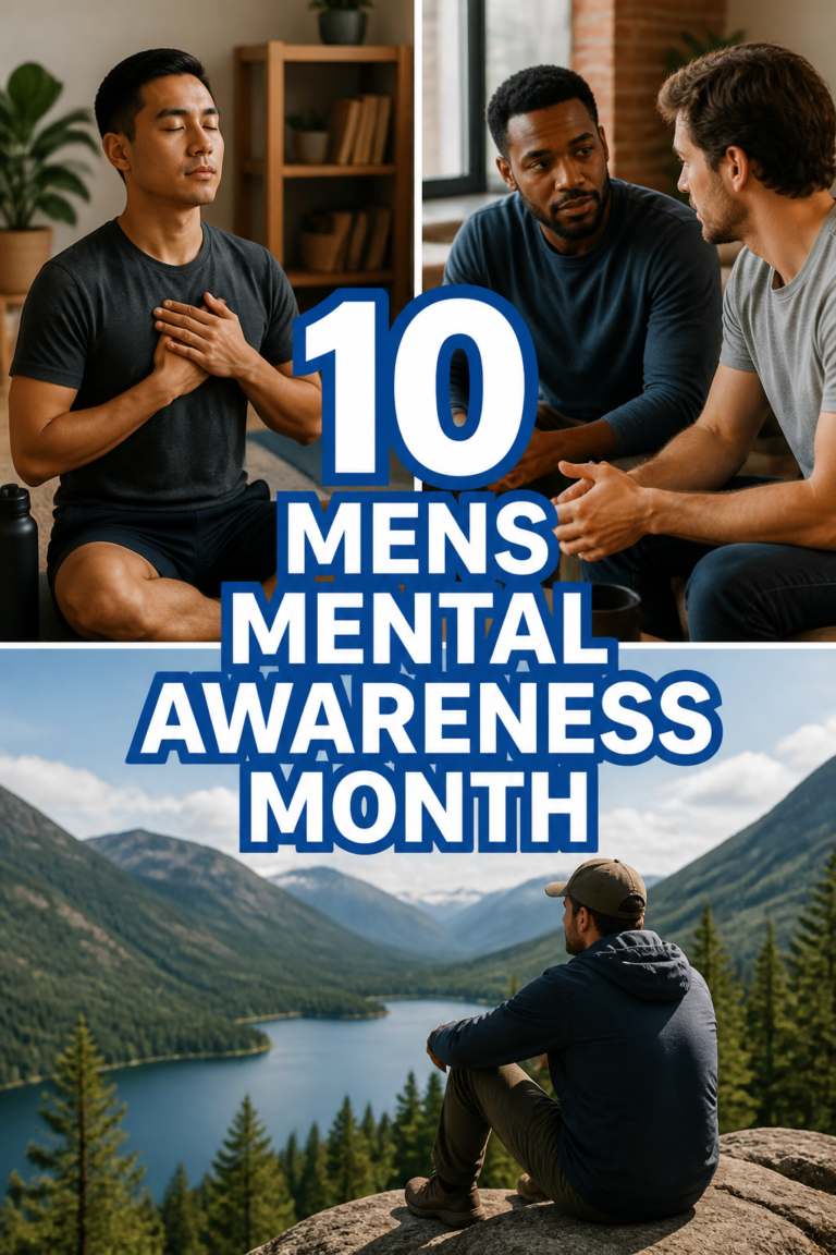 🧠 10 Mens Mental Awareness Month