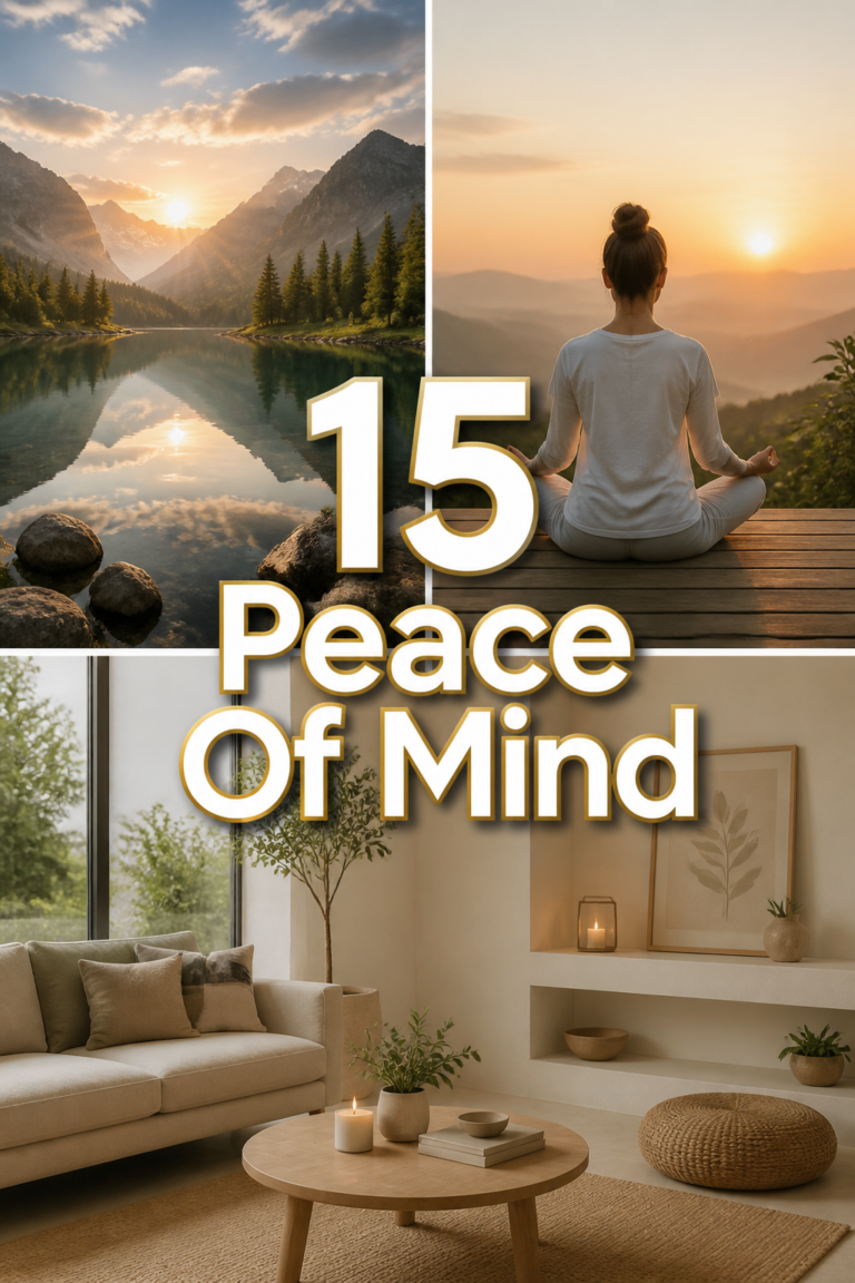 🌿 15 Peace Of Mind