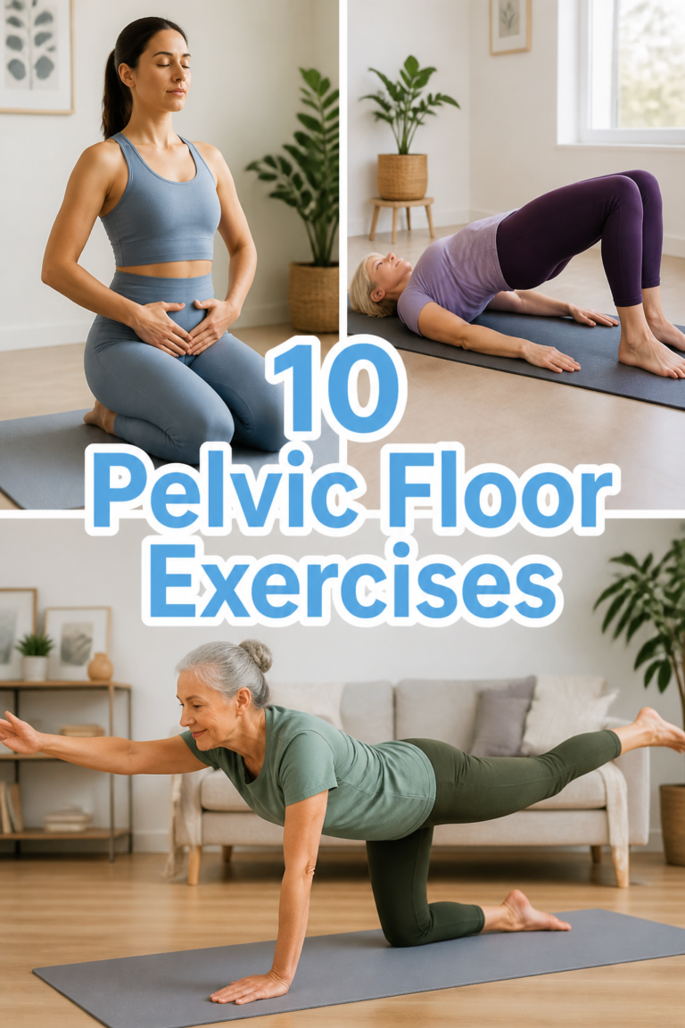 💪 10 Pelvic Floor Exercises