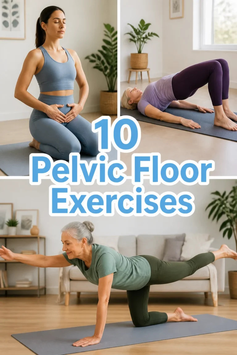 💪 10 Pelvic Floor Exercises